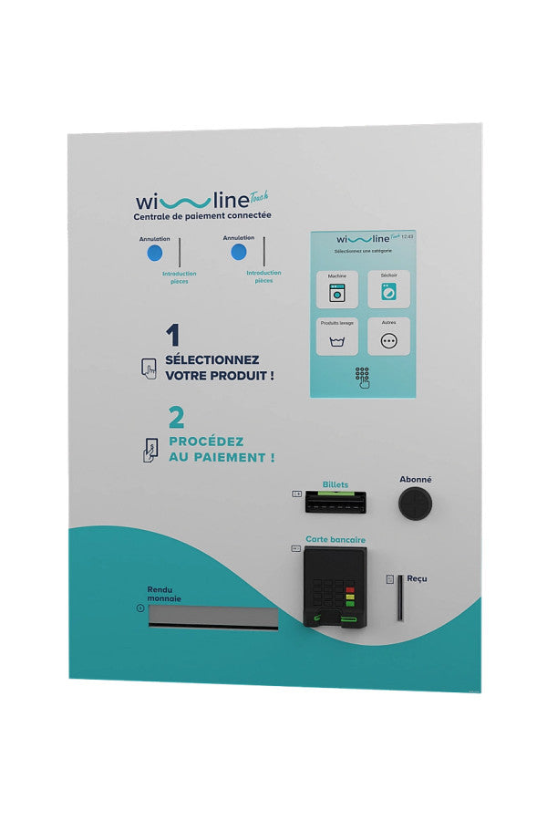Centrale de paiement WI-LINE tactile