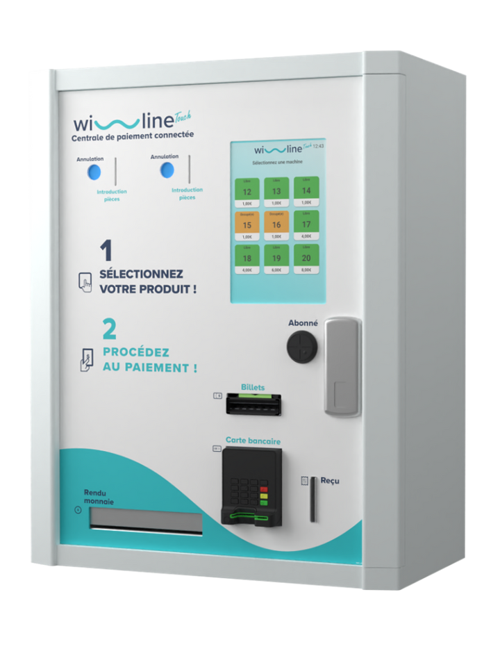 Centrale de paiement WI-LINE tactile