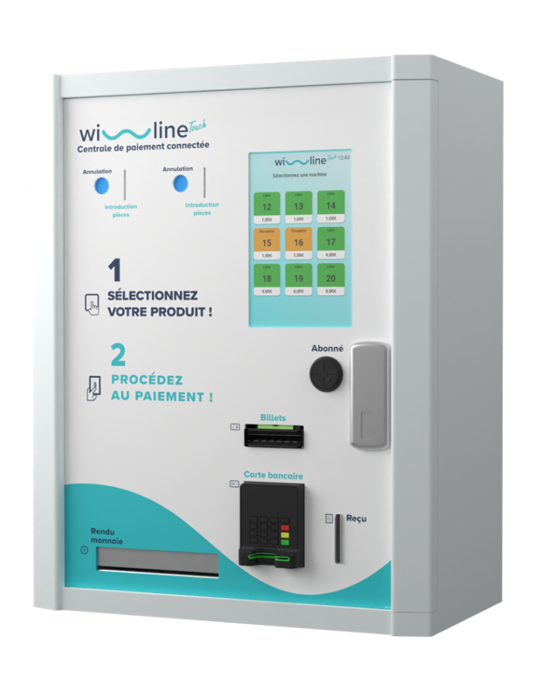 Centrale de paiement WI-LINE tactile